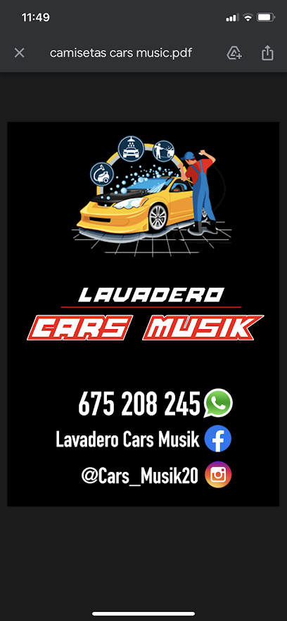 Foto Cars Musik / Lavadero de coches en aguilas